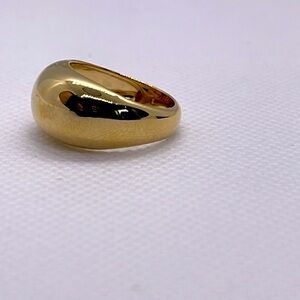 Mejuri Gold Vermeil Dome Ring